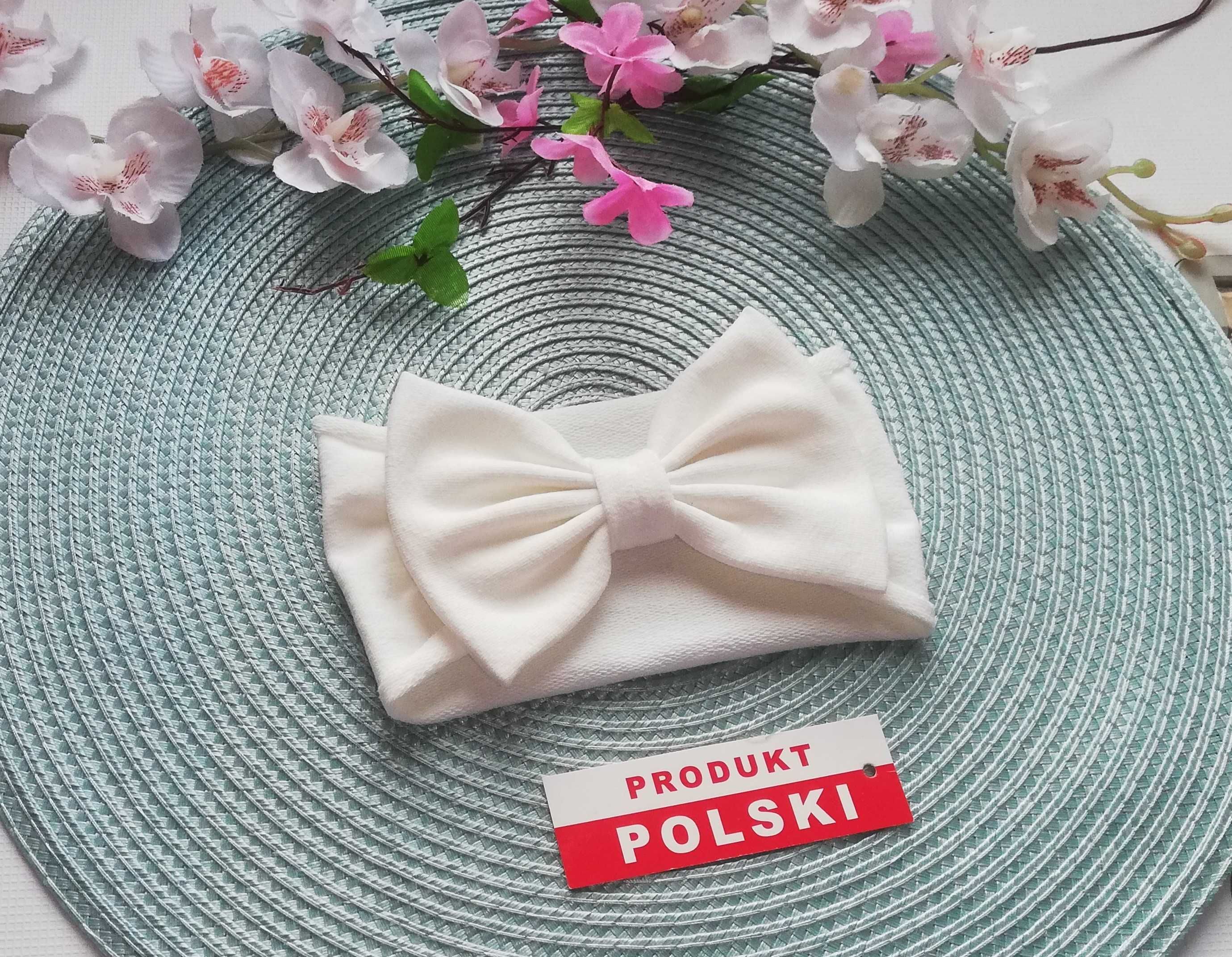 Czapka turban + opaska z kokardą + chustka z falbanką + opaska pin up