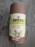 Sattva ayurveda jasny brąz light Brown naturalna ziołowa farba włosów