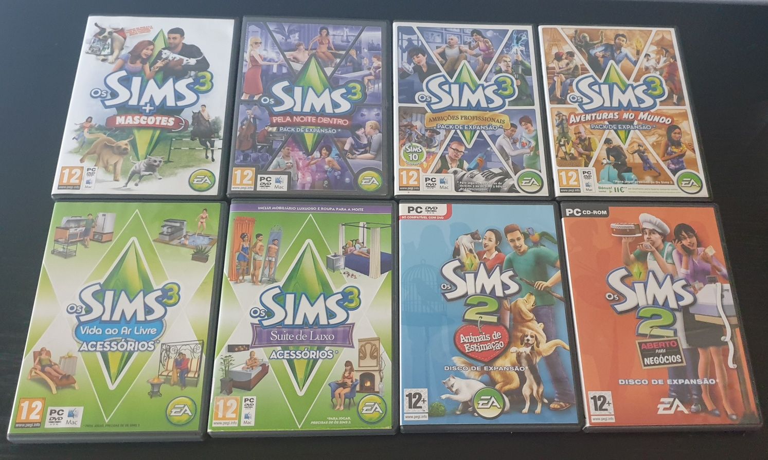 The sims 3 e packs de expansão