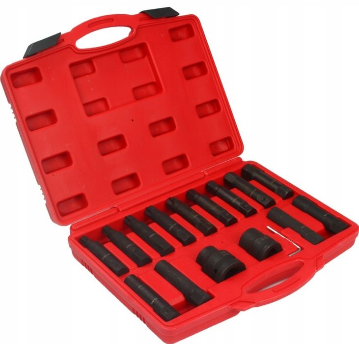 Nasadki i bity udarowe 3/4" i 1" BJC zestaw nasadek