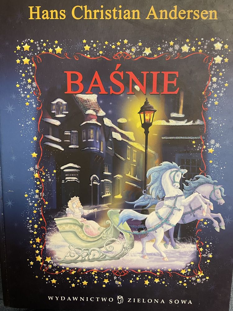 Książka dla dzieci Baśnie Braci Grimm Hans Christian Andersen