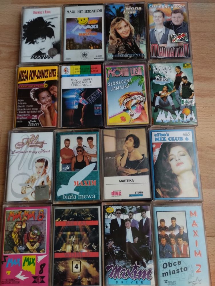 Kaseta Maxim Voyager Adet Amadeo Bayer Full rock disco polo pop