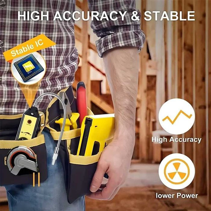 Tester detektor wycieku gazu klimatyzacji WJL 6000 plus latarka UV