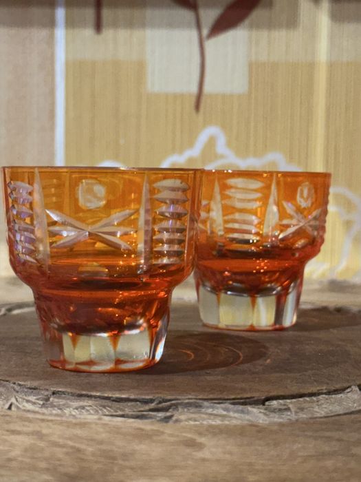 Набір  графин та чарки , вінтаж