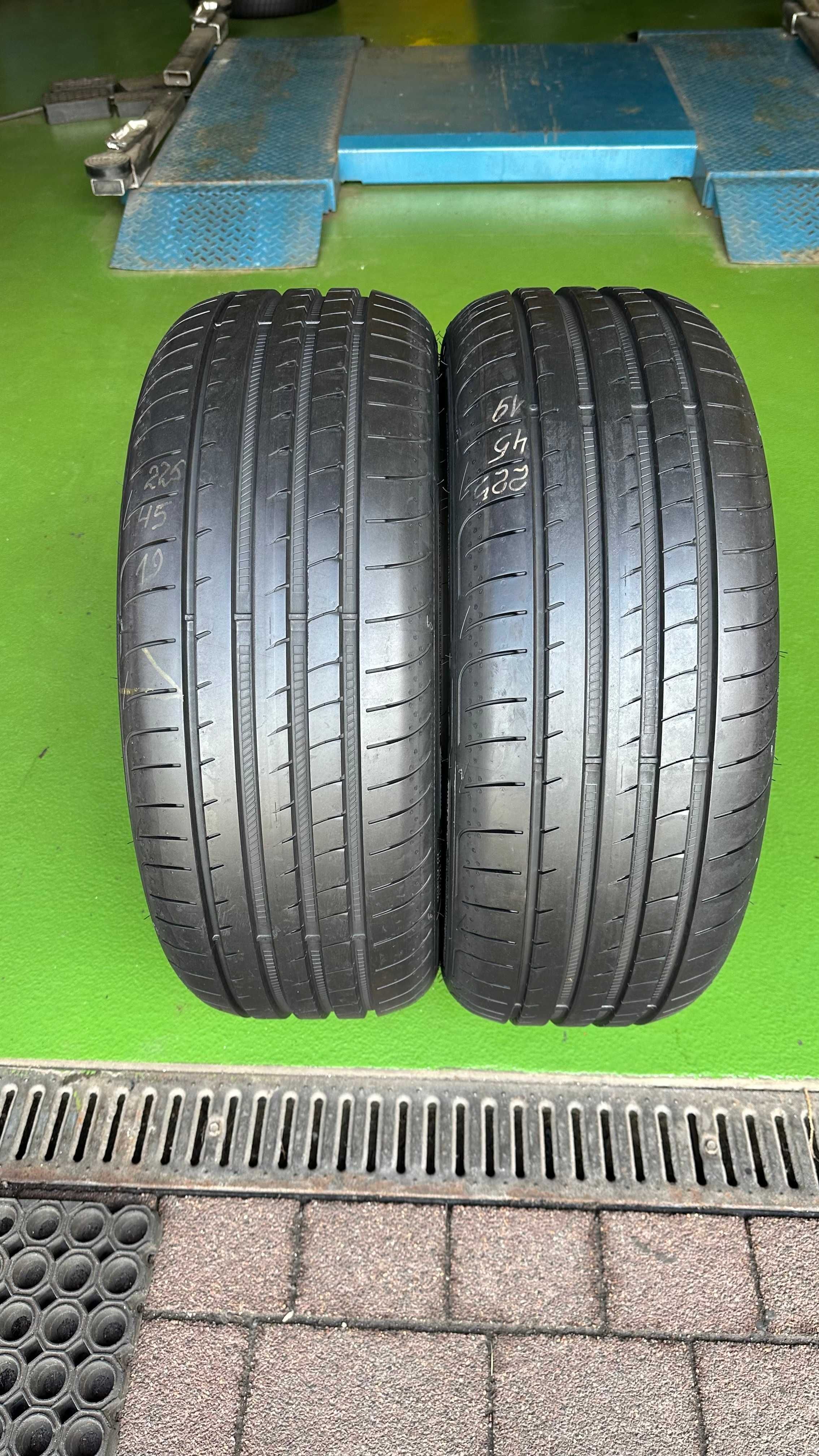 Para 225 45 R19 96W Goodyear Eagle F1 Asymmetric 3 bieżnik 2x7,2mm