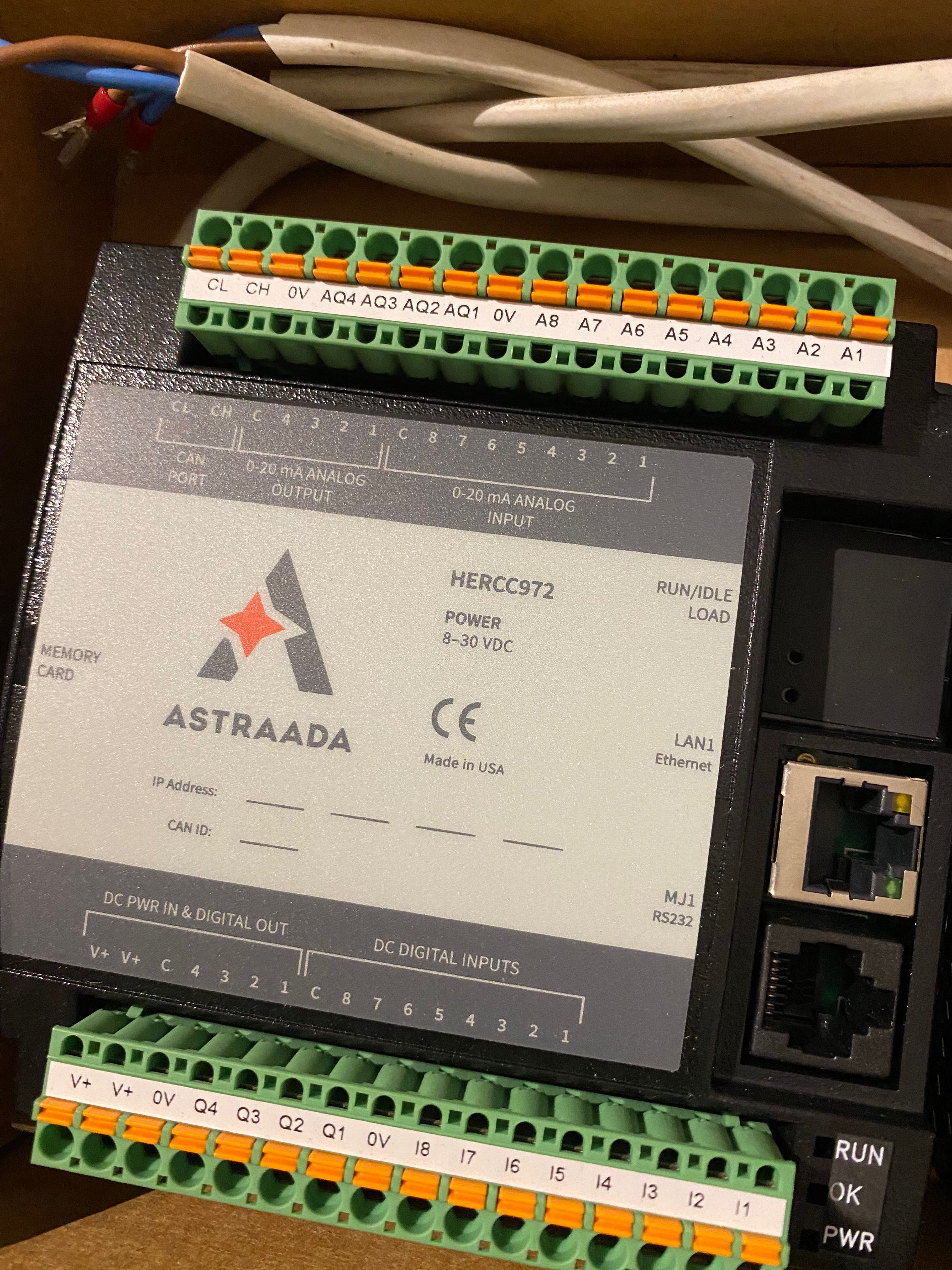Astraada PLC – sterownik PLC z portem Ethernet