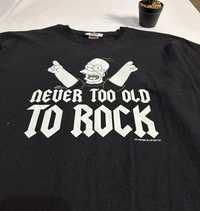 Футболка NEVER TOO OLD TO Rock