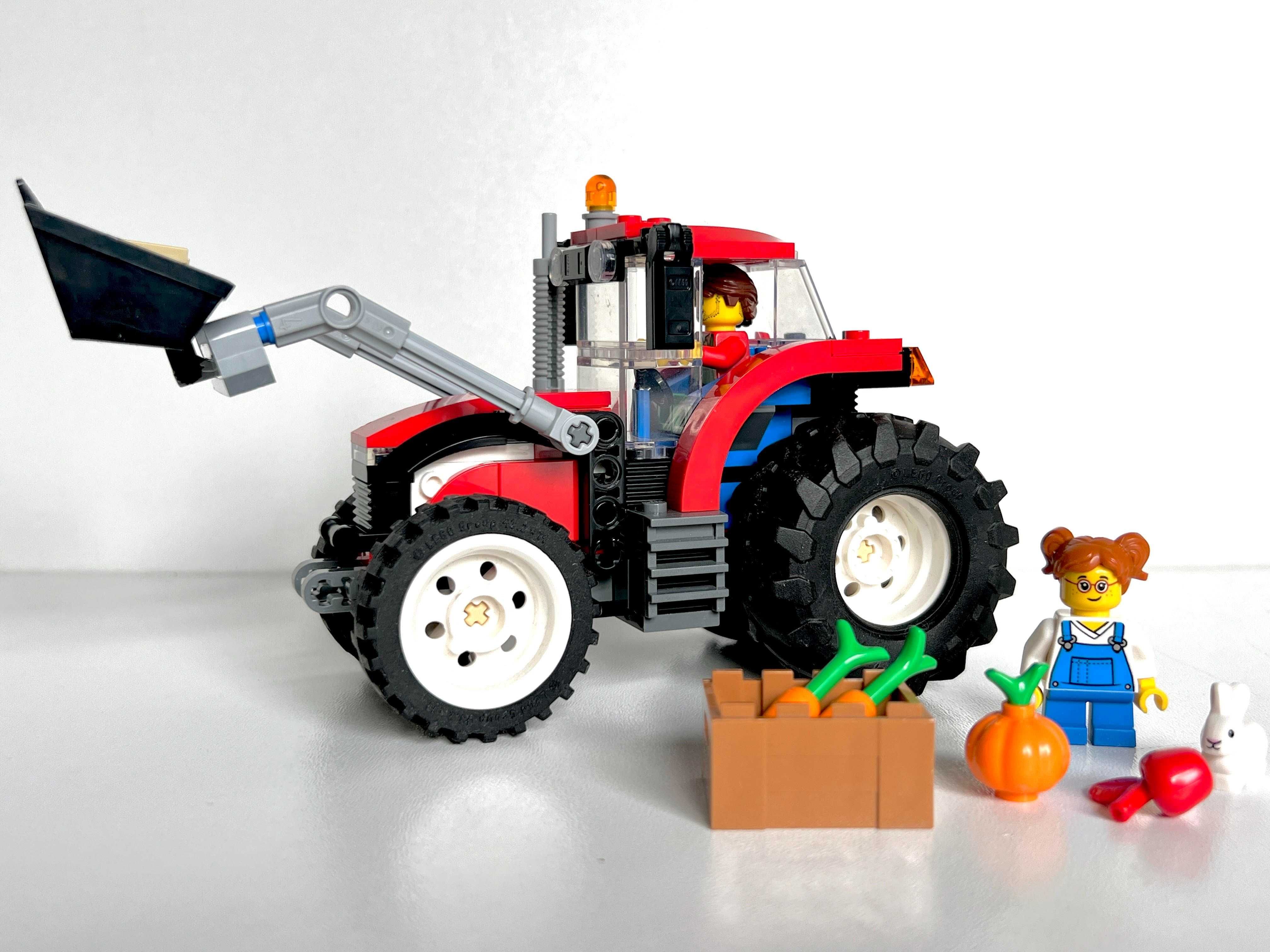 Lego City 60287 Traktor, ciągnik z ruchomą łyżką