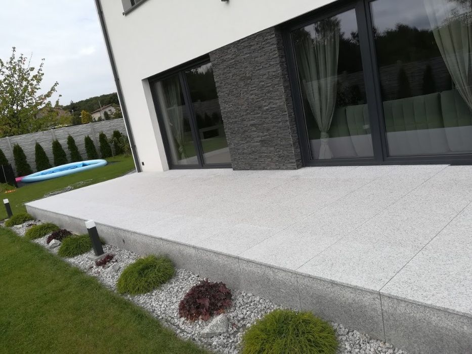 Płytki Granitowe Granit Płyty Kamienne Schody Kamień Naturalny Pasy
