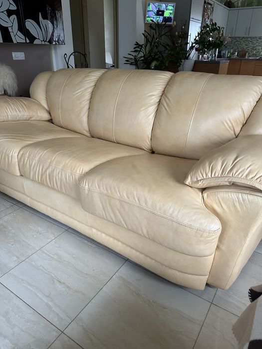 Диван шкіряний розкладний