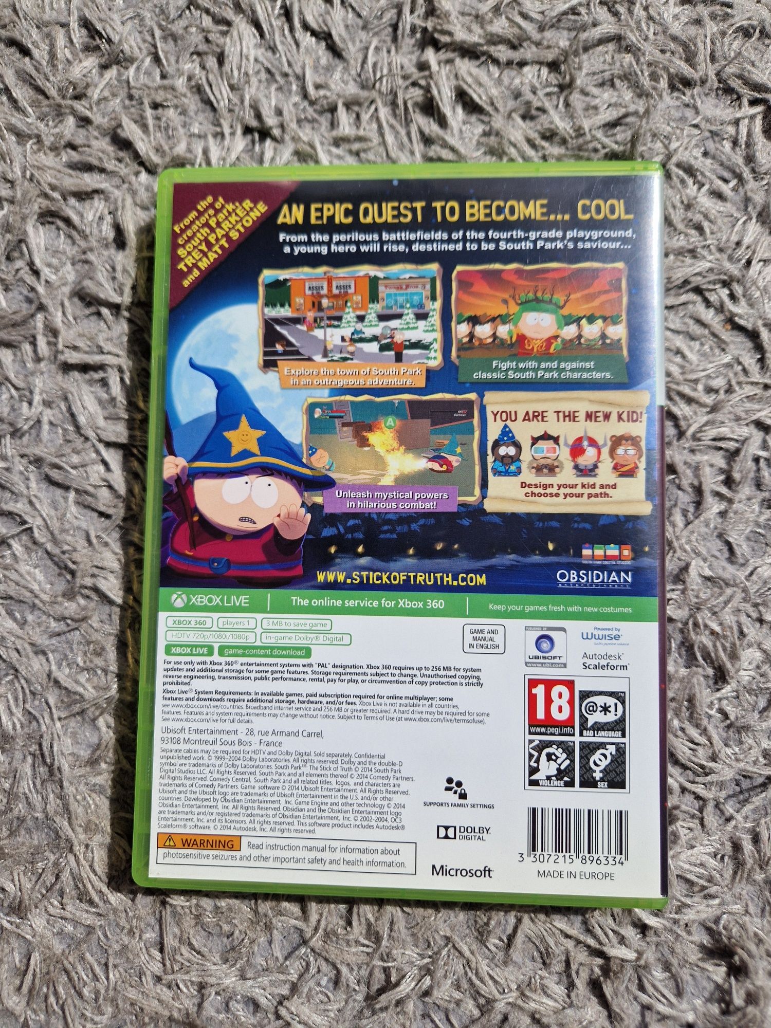 South Park The Stic na xbox 360