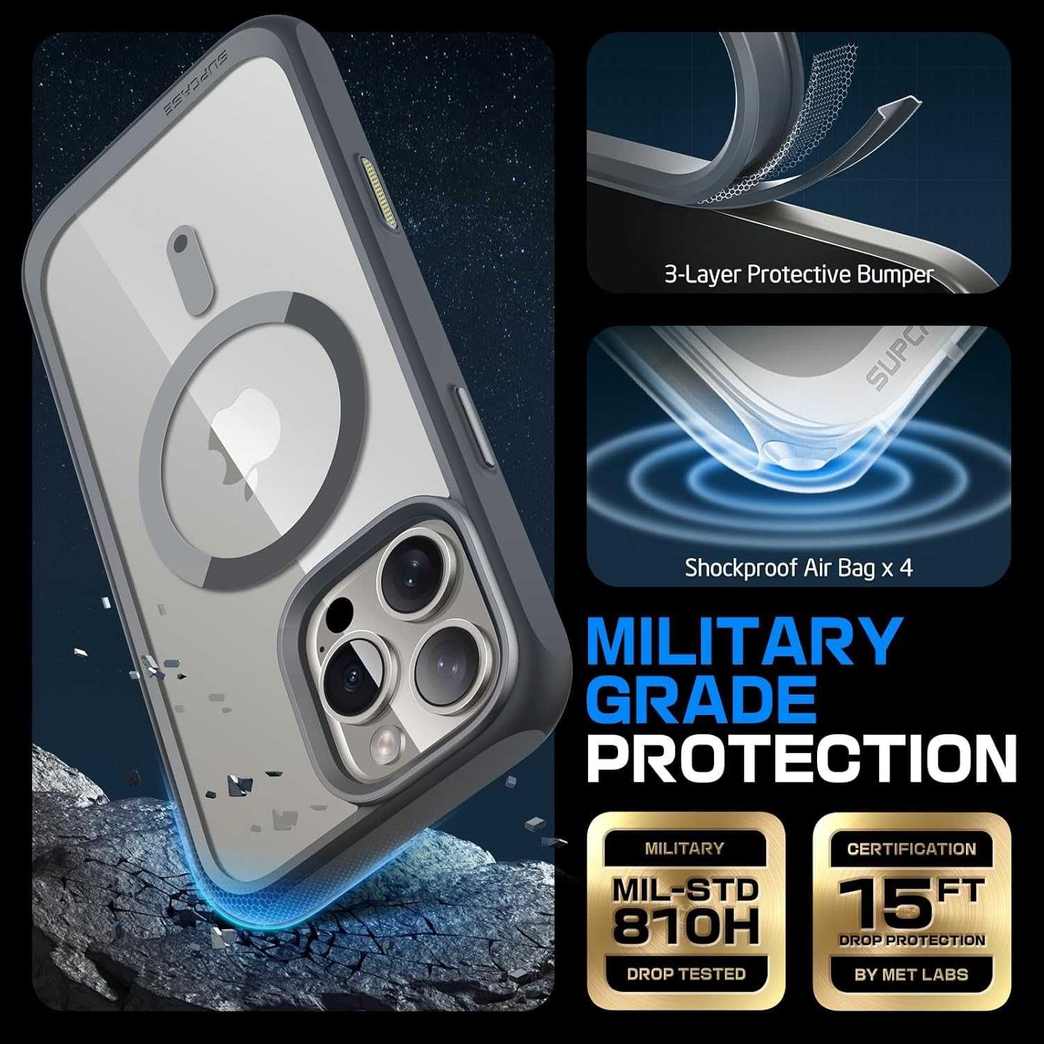 Чехол SUPCASE UB Mag Camera Control Чехол на iPhone 16 Pro