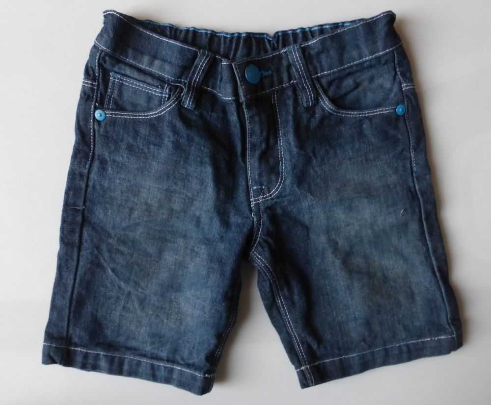 Krótkie spodenki dla chłopca na lato jeansowe jeans PEP&CO 104 110