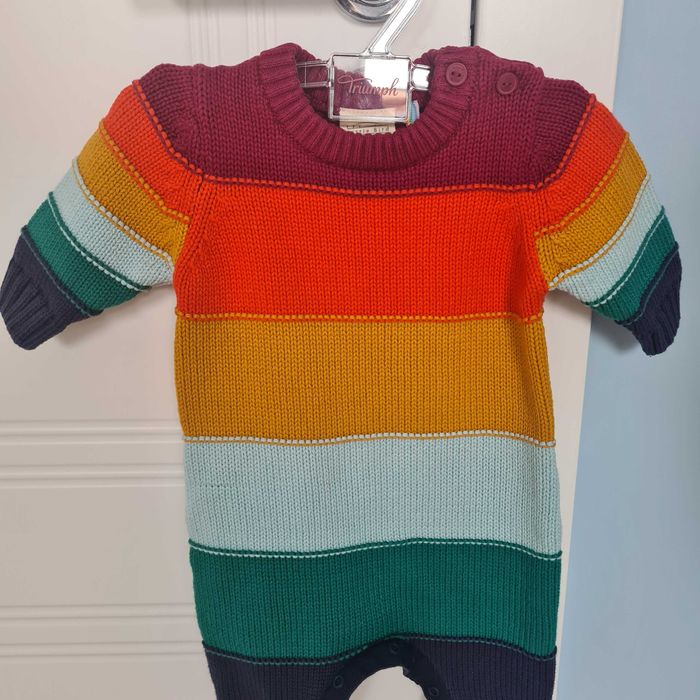 Kolorowy rampers Little Bird 56-62 cn