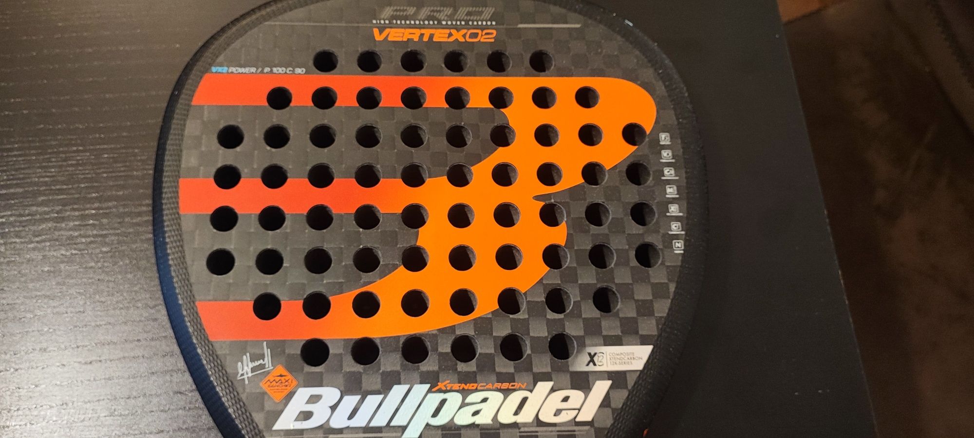 Raquete Padel Bullpadel Vertex 02 Maxi Sanchez