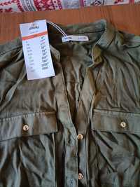 Bluzka khaki Nowa XS