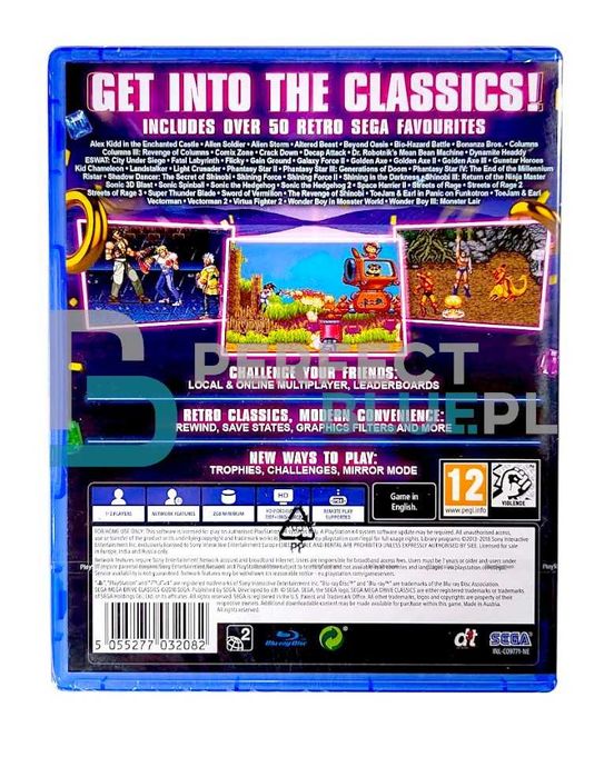 SEGA Mega Drive Classics / Gra PS4 / Sklep Perfect Blue / Metro Służew