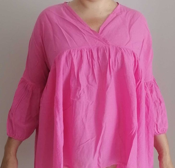 Lumina Fashion -Sukienka i koszula - włoskie, letnie rozm.40/42