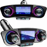 transmiter fm bluetooth 5.0 usb wielofunkcyjny 8w1 zestaw głośnomówiąc