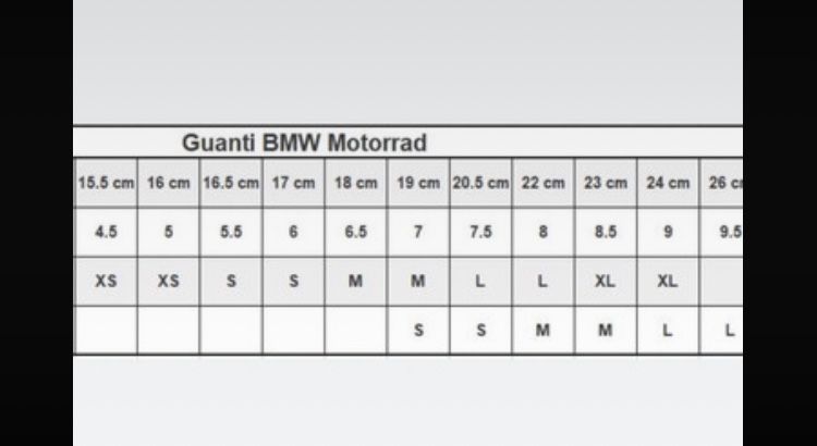 Luvas BMW GS Dry novas