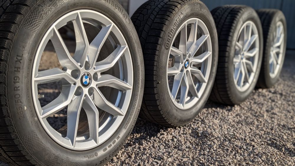 4x Koła 5x112 R19 BMW Opony zimowe Continental