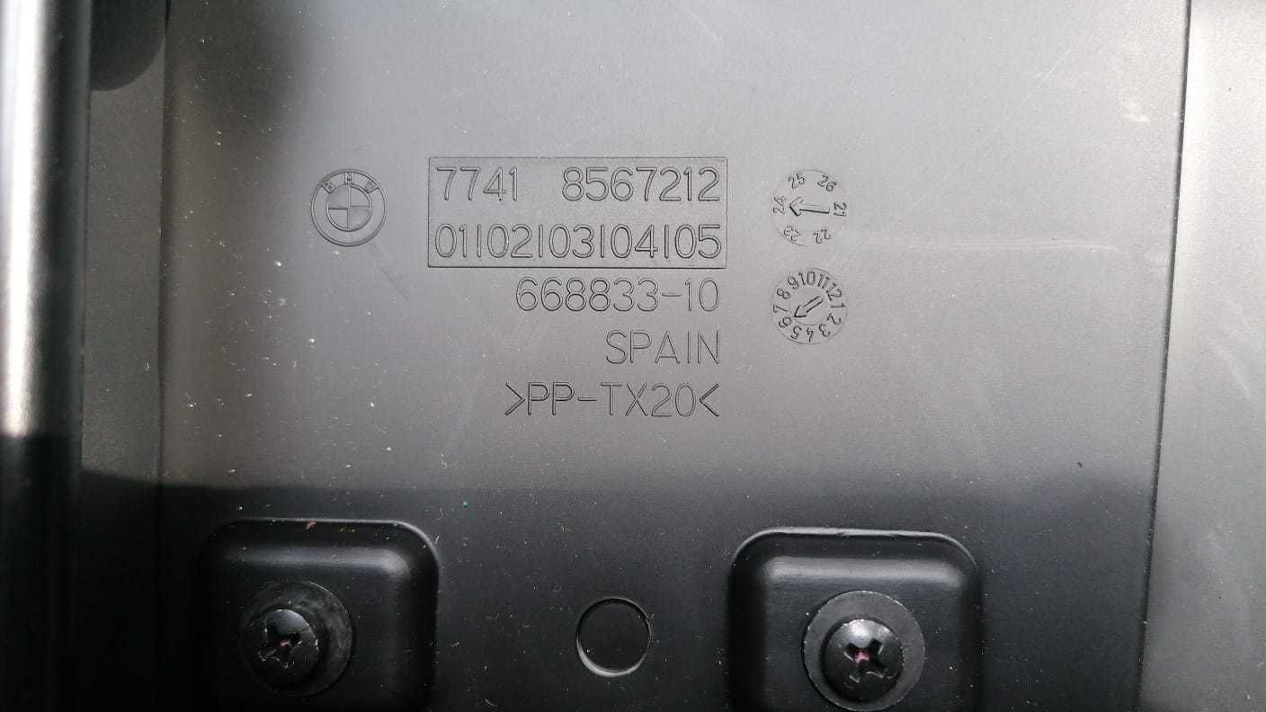 BMW K50 K51 K81 Kufer aluminiowy prawy czarny NOWY oryginalny R1200 GS