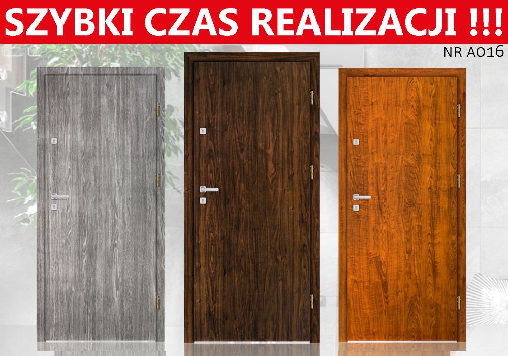 Drzwi wejściowe do mieszkań w bloku BEZ UKRYTYCH KOSZTÓW z montażem !