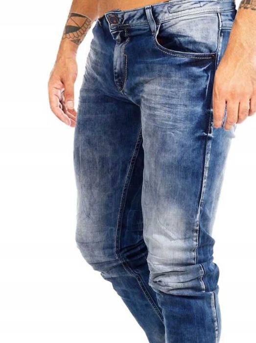 Nowe 84/114 cm Cipo & Baxx y2k slim vintage W31 L34 90s 30 l36 skinny