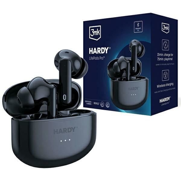 3Mk Hardy Lifepods Pro Słuchawki Bezprzewodowe Bluetooth 5.3 Anc