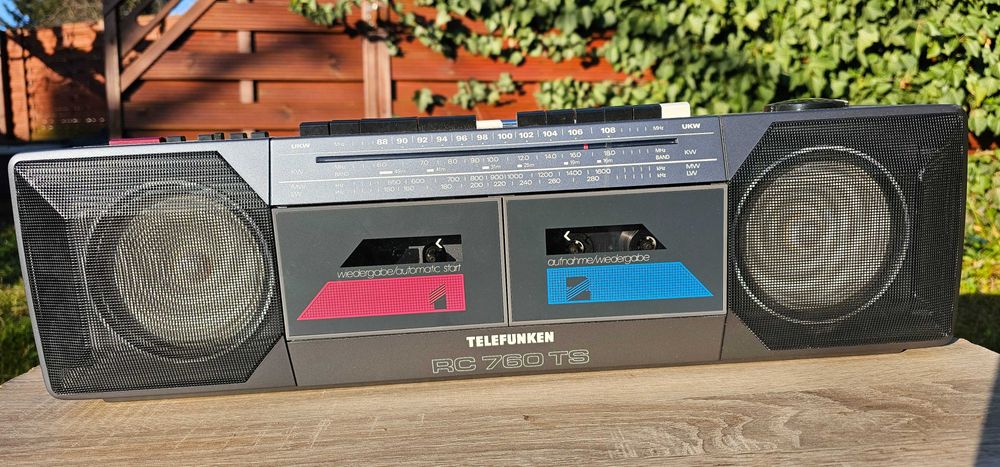 Radiomagnetofon TELEFUNKEN RC-760TS  Vintage  Retro!