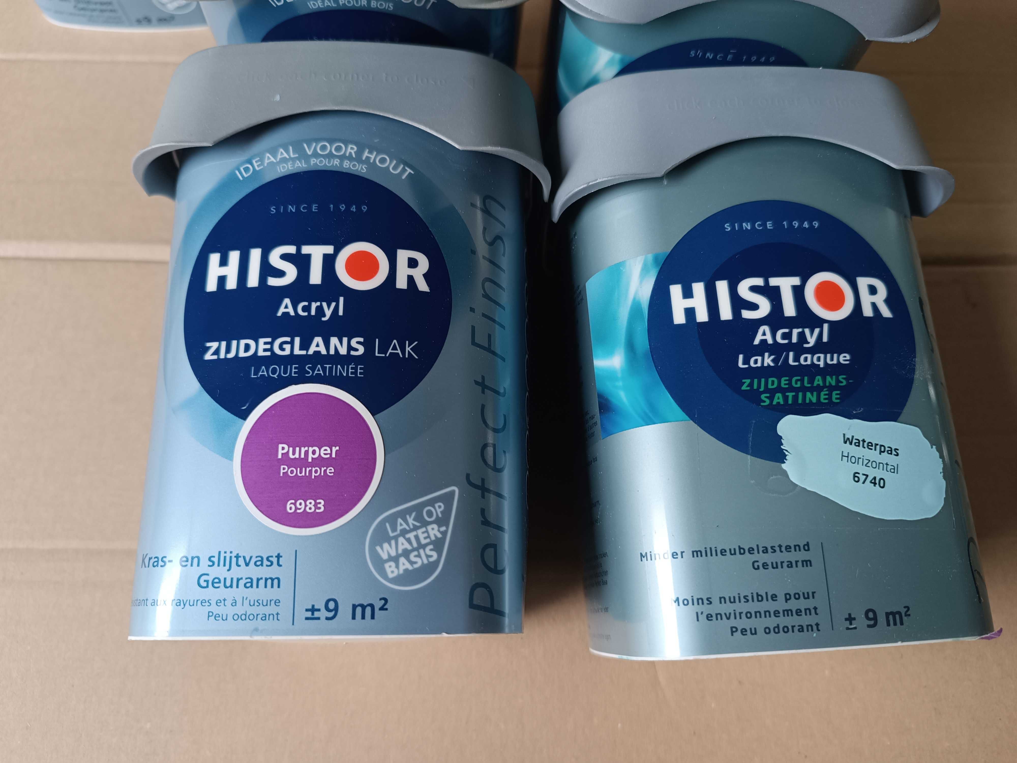 farby Histor 2 kolory - 31 szt x 0.75 l - cena za całość