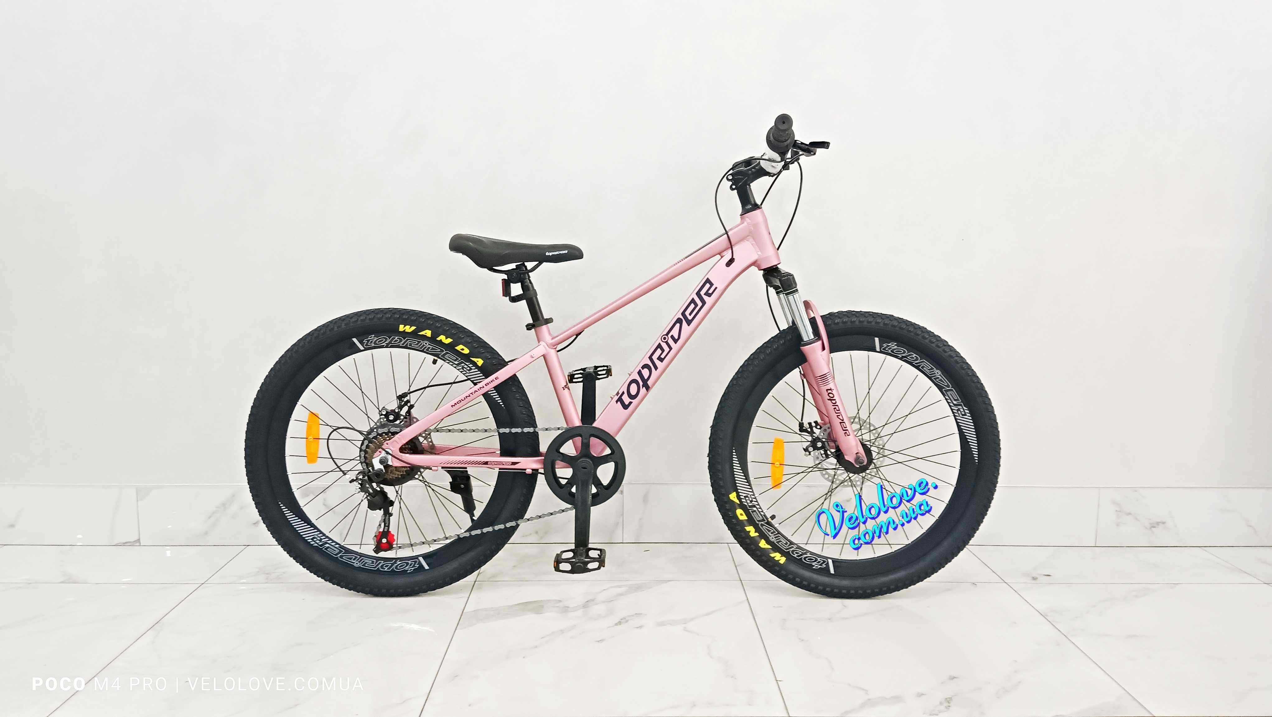 Детский, подростковый велосипед, алюминий, 24 колеса, Shimano, цвета