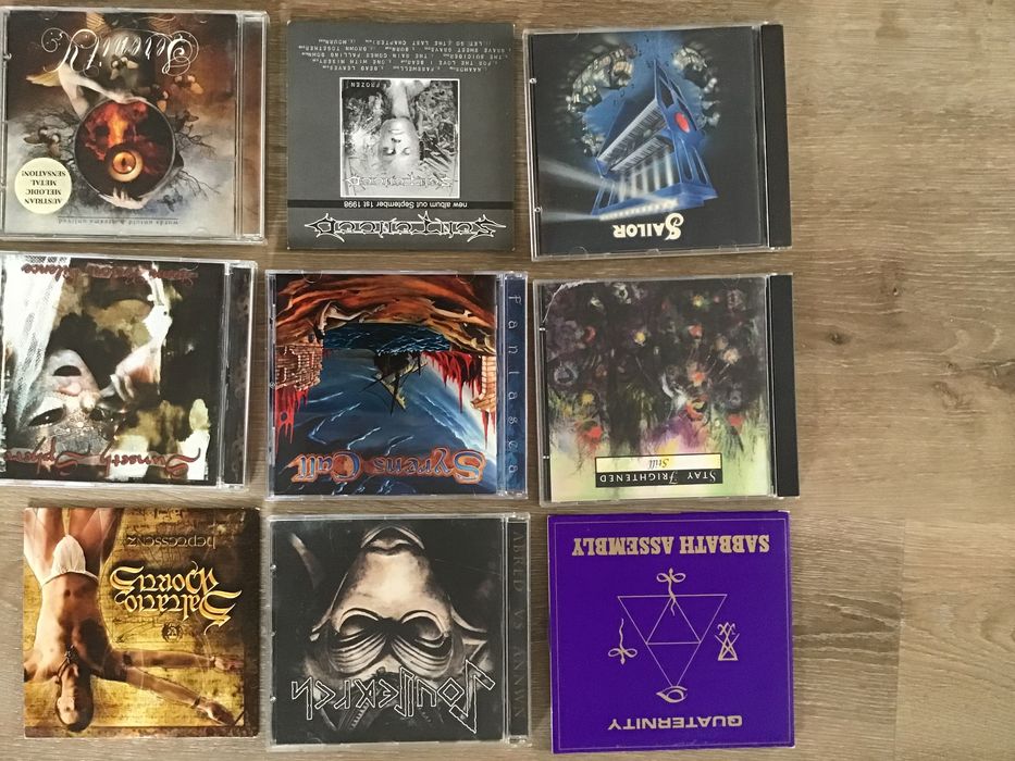 CDs rock,pop,metal baratos.  R+S