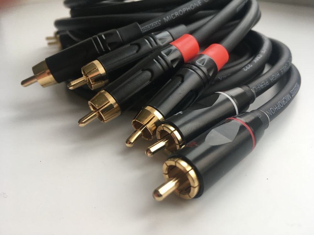 Кабель міжблоковий(межблочный)2RCA/2RCA/3,5mm.