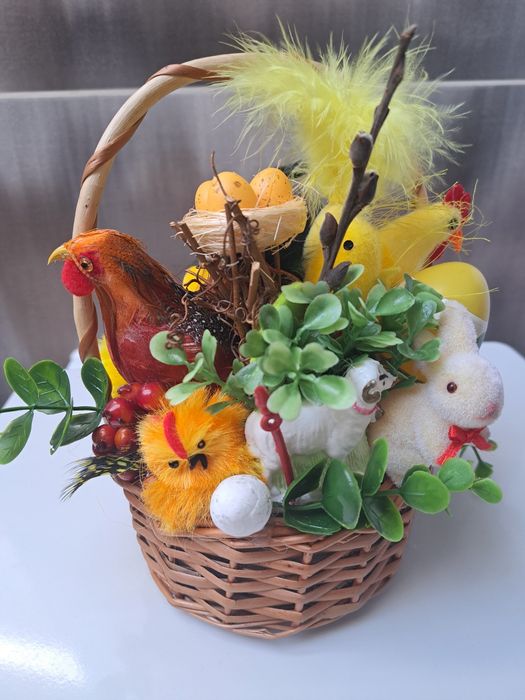 Koszyczek wielkanocny, koszyk na Wielkanoc, dla dziecka