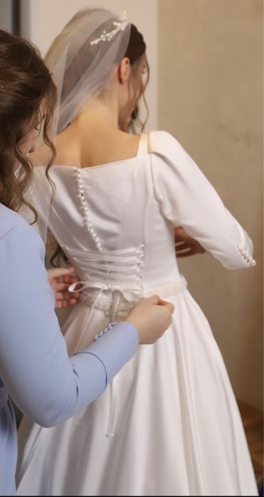 Suknia ślubna model w stylu Megan (S/M) Grodzisk Mazowiecki/Warszawa