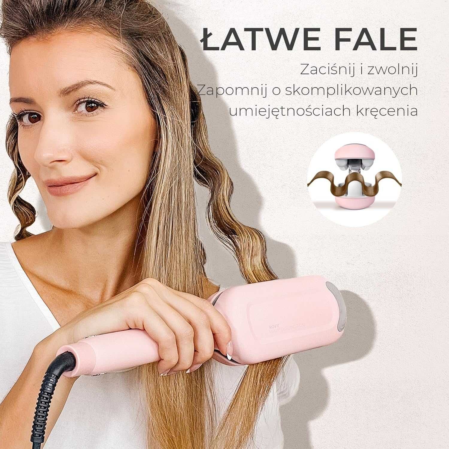 Lokówka do loków, fal ROVY TYMO