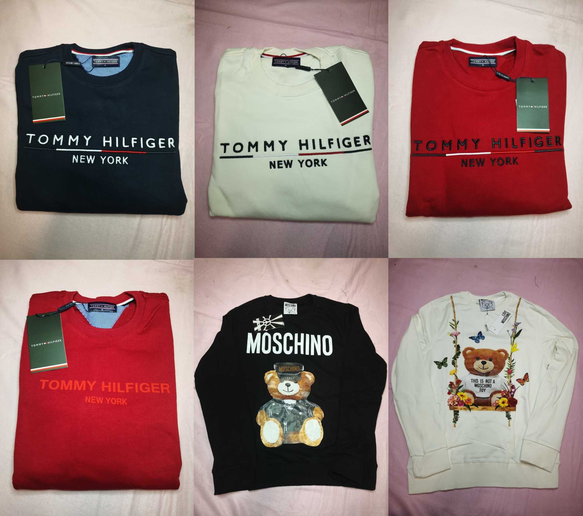 Bluza bluzy damskie Moschino Tommy Hilfiger Premium