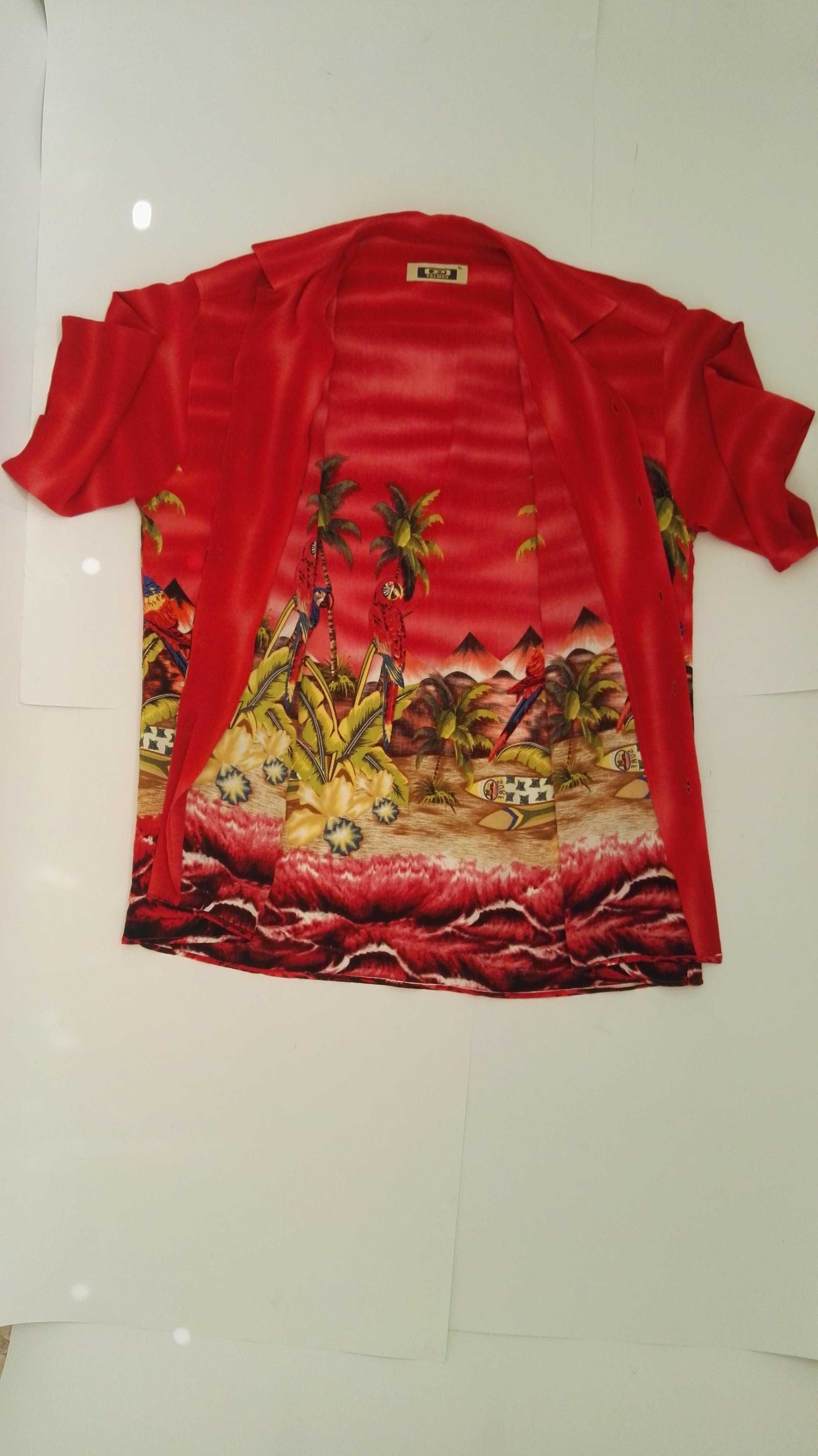 Гавайская рубашка (сорочка) Palmen, размер XL.