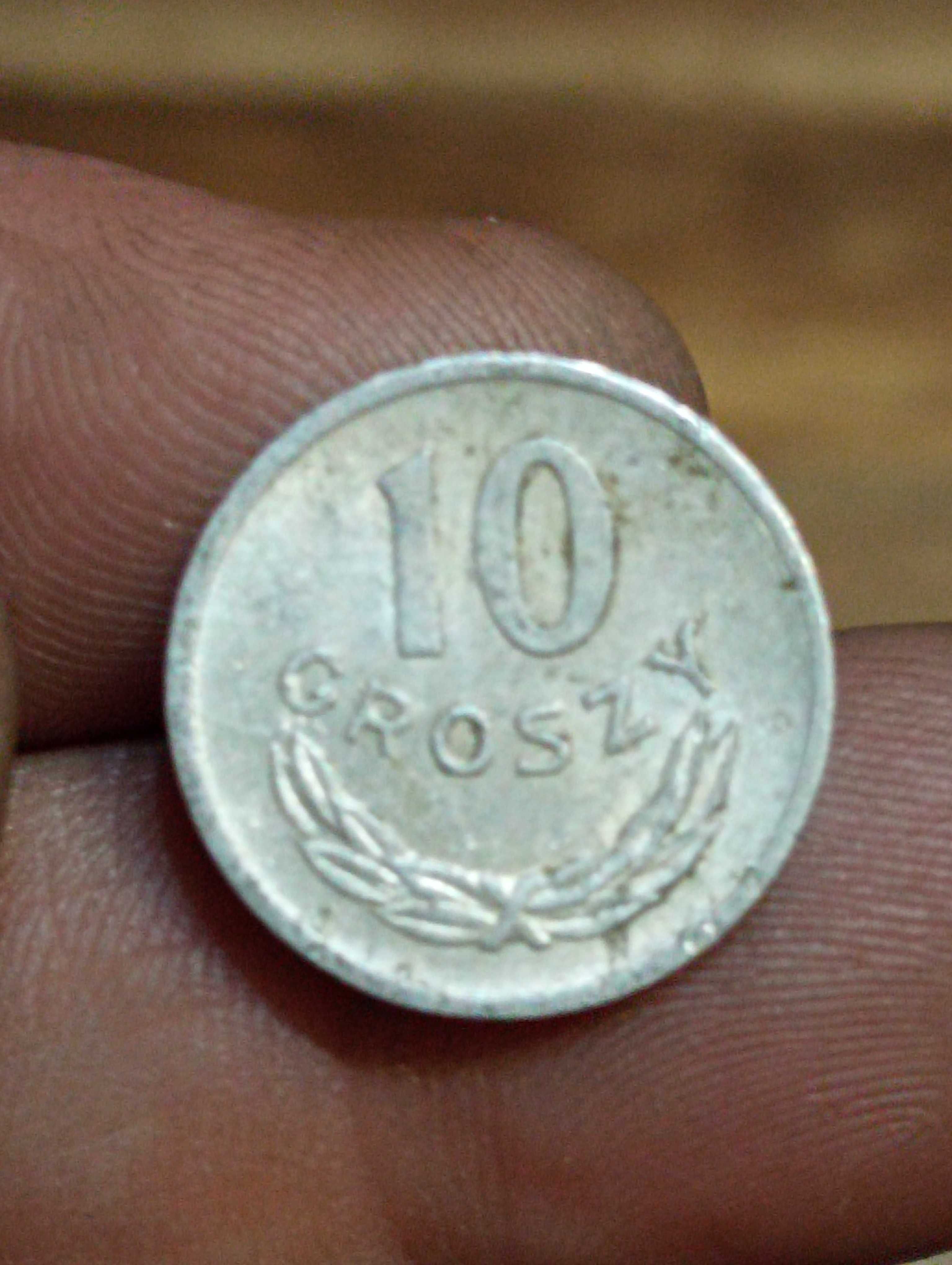 sprzedam monetę 10 groszy 1974 r bzm