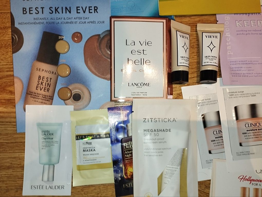 Zestaw kosmetyków pai Laura mercier Eveline nyx tarte vieve Sephora