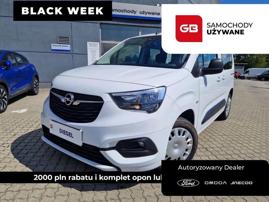 Opel Combo OFERTA BLACK WEEK 1.5 Diesel, Enjoy, SalonPL, Serwisowany, FVAT23%