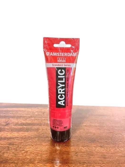 Tinta Magenta Acrílica - Amsterdam (120ml)
