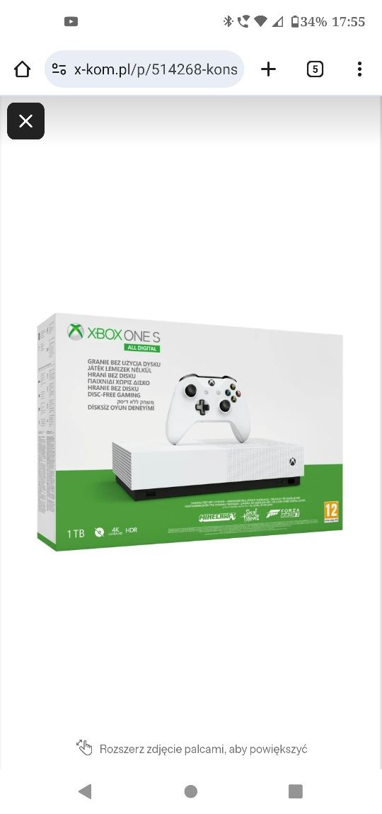 Xbox one S 1TB ALL Digital