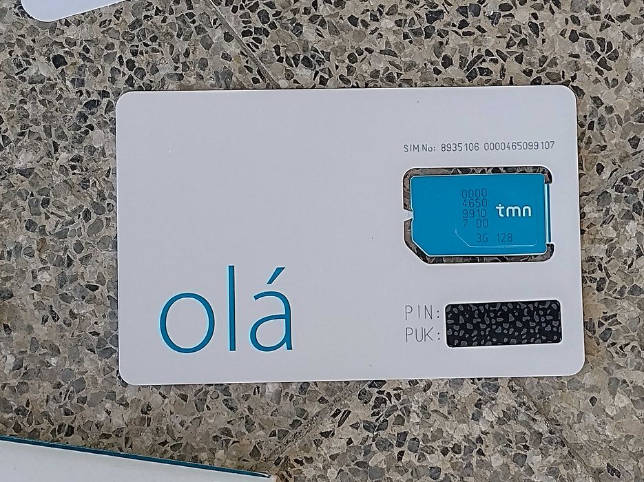 TMN - Cartão SIM - coleccionadores