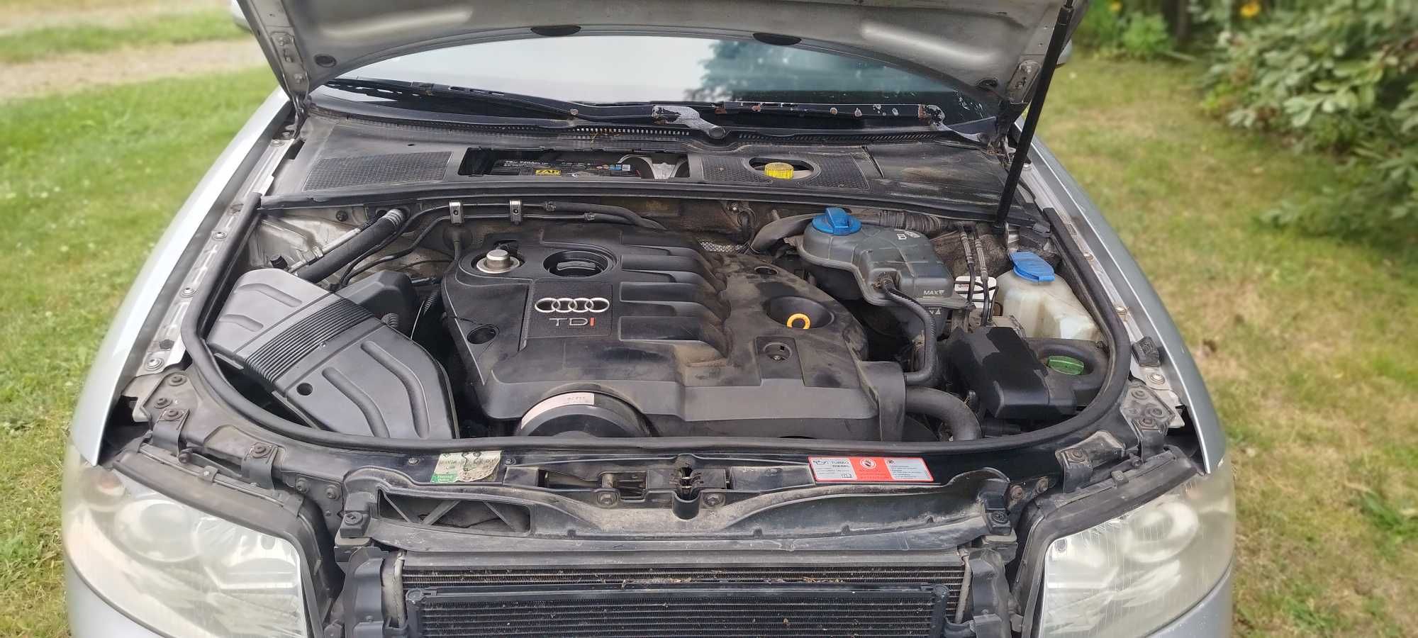 Audi A4 B6 1.9 TDI 130 KM 2002r - uszkodzony, do naprawy