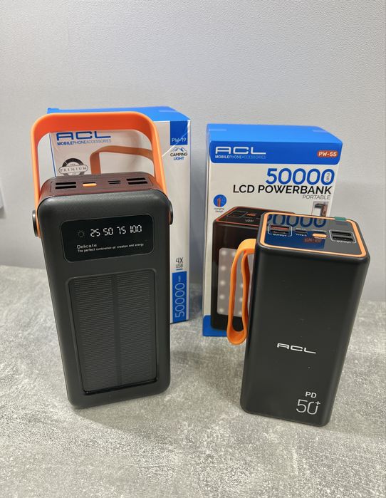 Powerbank зарядна станція 50000mAh