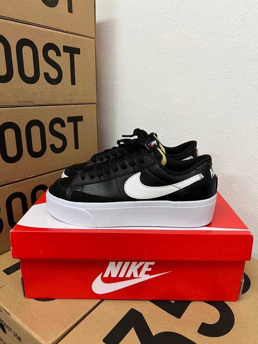 Женские кроссовки Nike Blazer black Platfrom / Найк Блейзер 38 39 40
