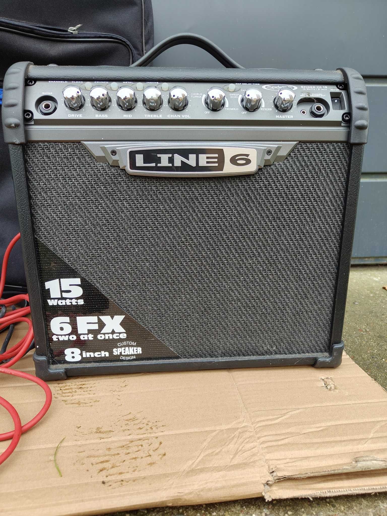 Zestaw Gitara elektryczna Yamaha EG 012 piecyk Line 6 Spider III