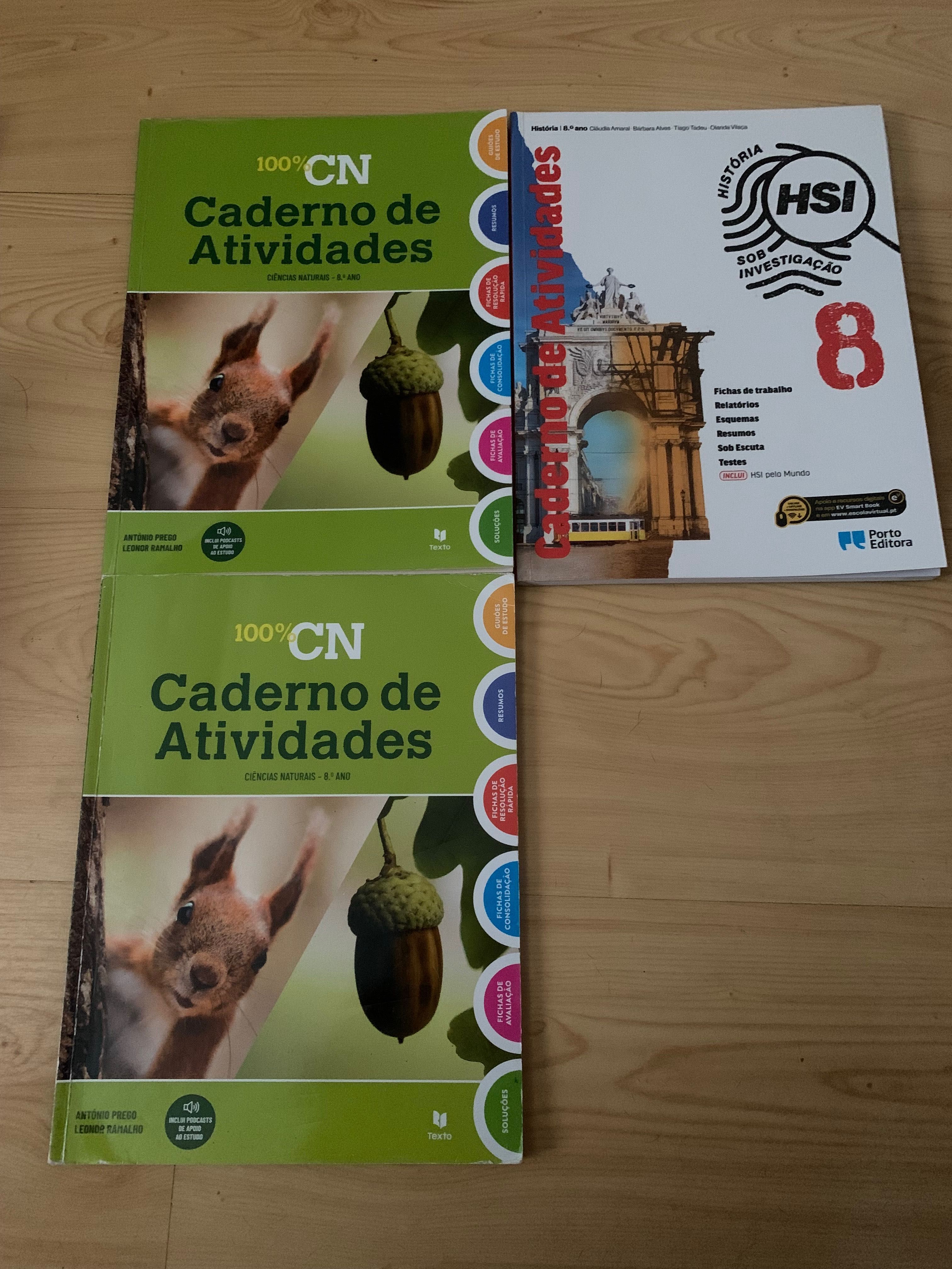 Caderno fichas 8 ano